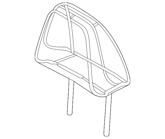 Headrest - Nissan (86400-7BA1C)