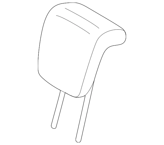 Headrest - Nissan (86400-7KB1D)