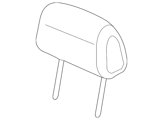 Headrest - Nissan (86400-9AL0B)