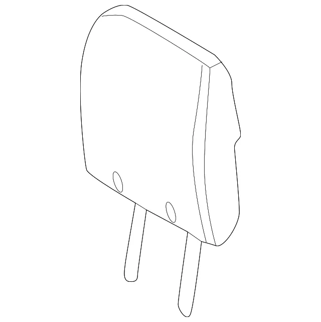 Headrest, Center - Nissan (86410-6TA2C)