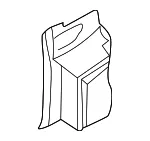 Trunk Trim Panel - Volvo (8641565) - view 3
