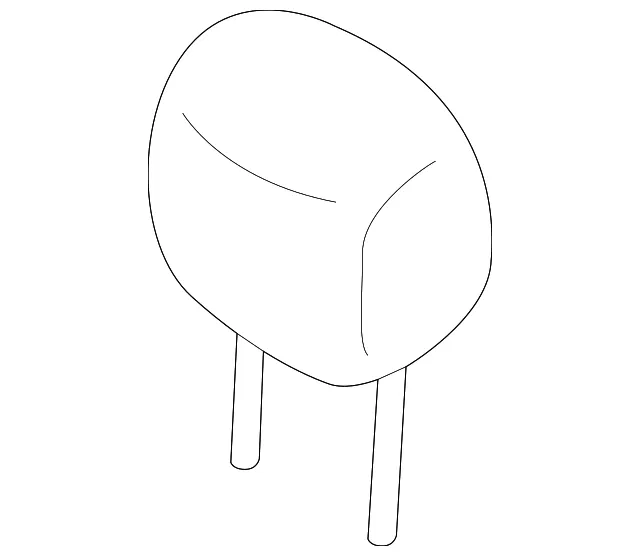 Headrest, Outer - Nissan (86430-1ZR0B)