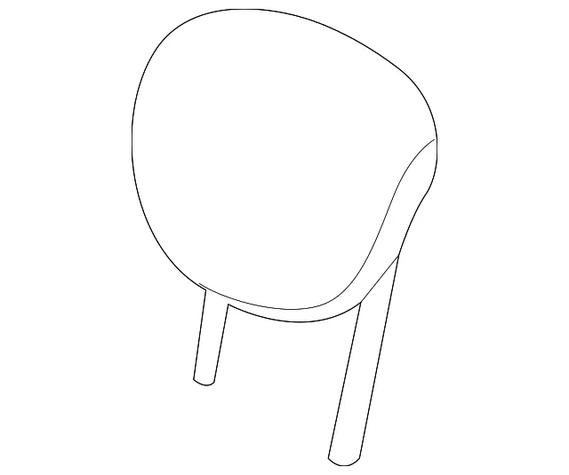 Headrest - Nissan (86430-3VM1B)