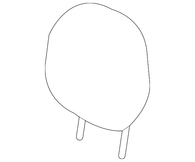 Headrest, Outer - Nissan (86430-5SA5A)