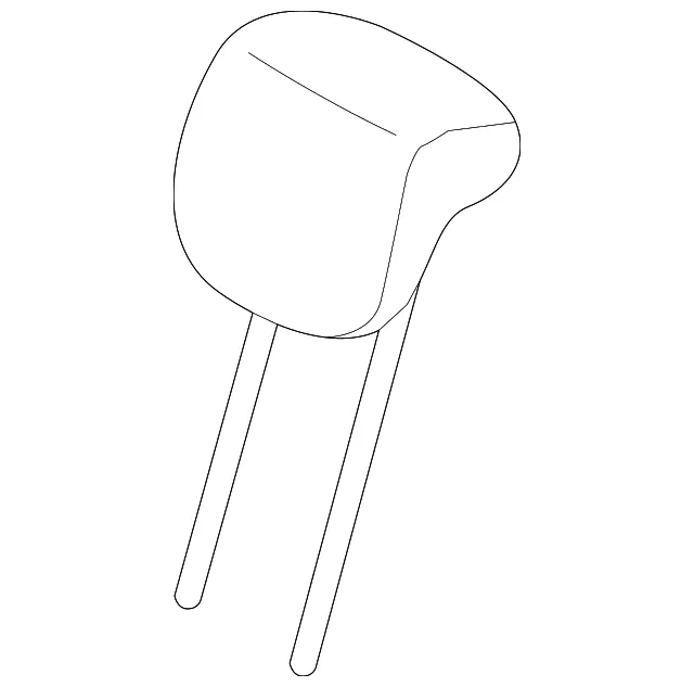 Headrest - Nissan (86480-5ZW1A)