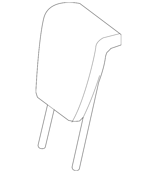 Headrest - Nissan (86480-6FU0A)
