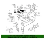Console Trim Panel - Volvo (8648428) - view 8
