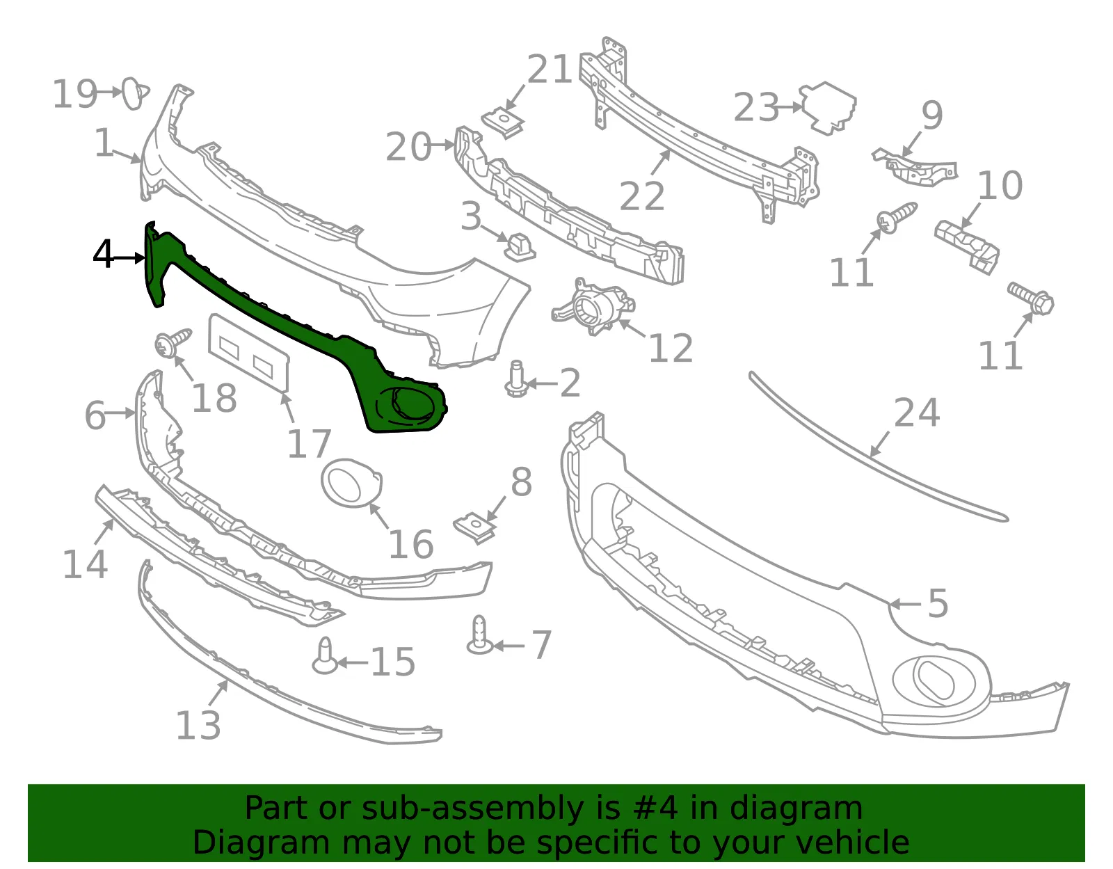 Trim Panel - Kia (86513-B2800) - view 2