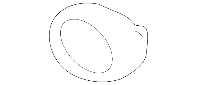 Trim Bezel - Driver's Side (LH) - Kia (86515-B2800)