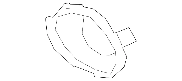Trim Ring Mount Bracket - Kia (86566-K0000)
