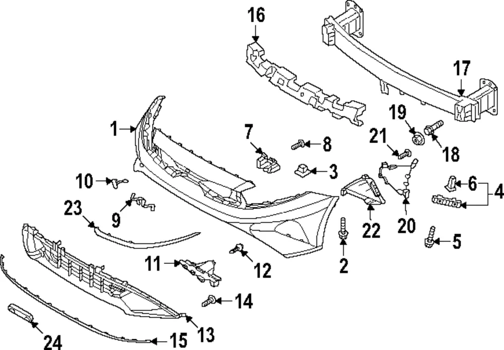 Lower Trim - Kia (86591-M7500)