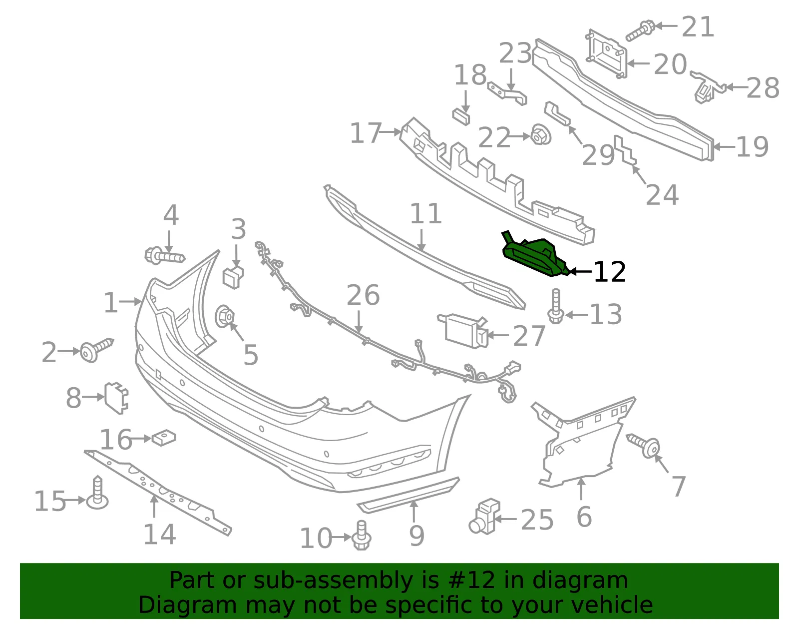 Trim Cover - Driver's Side (LH) - Kia (86661-3T000) - view 2