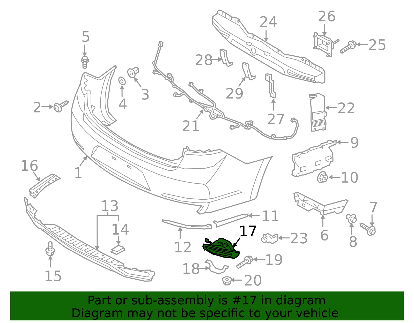 Trim Ring - Driver's Side (LH) - Kia (86661-F6000) - view 2