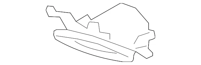 Trim Ring - Passenger Side (RH) - Kia (86662-3R500)