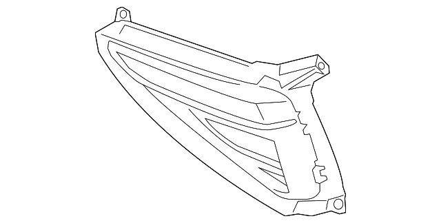 Trim Bezel - Passenger Side (RH) - Kia (86662-M7000) - view 2