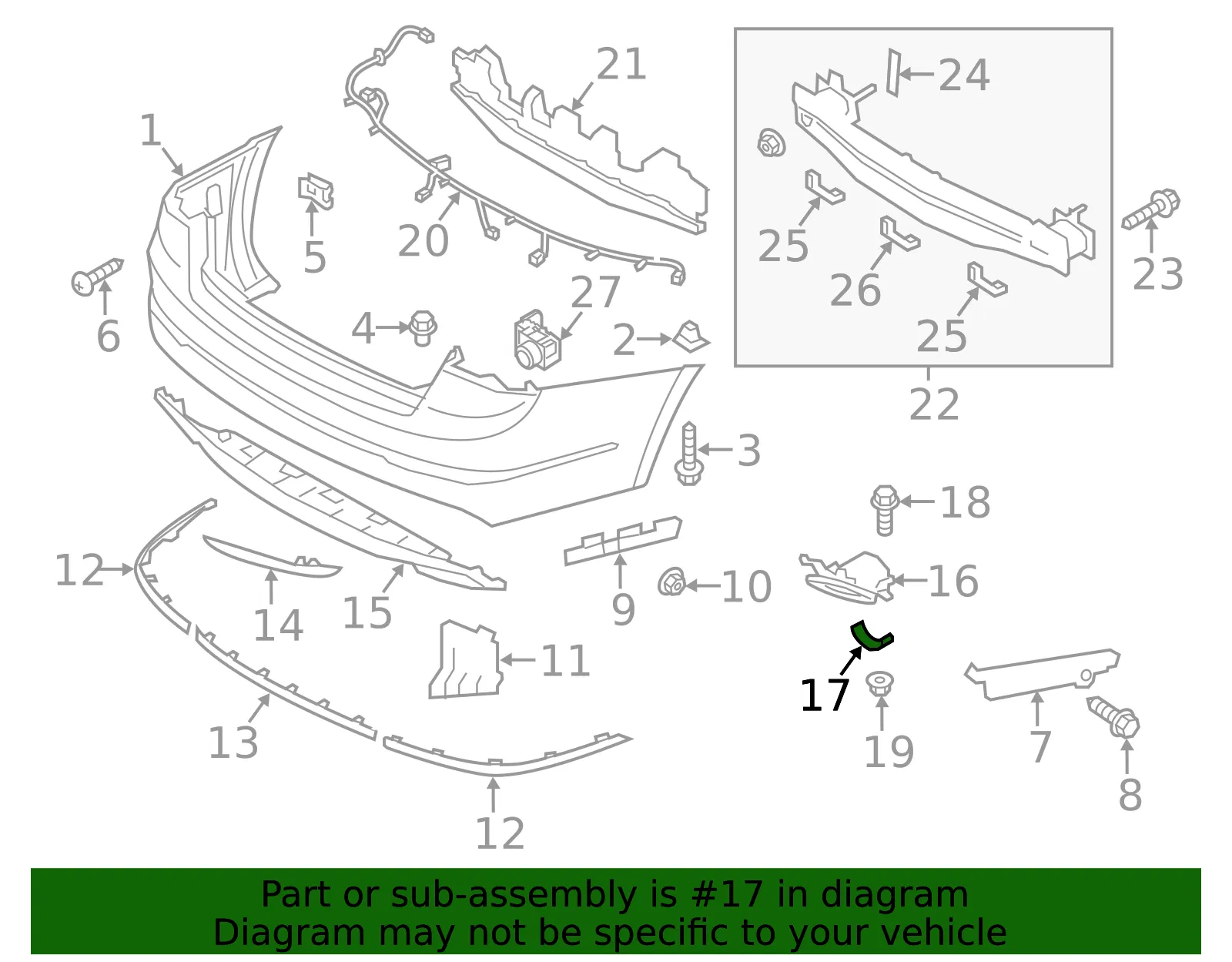 Trim Ring Cover - Driver's Side (LH) - Kia (86671-3R500) - view 2