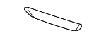 Lower Trim - Kia (86672-P2000) - view 3