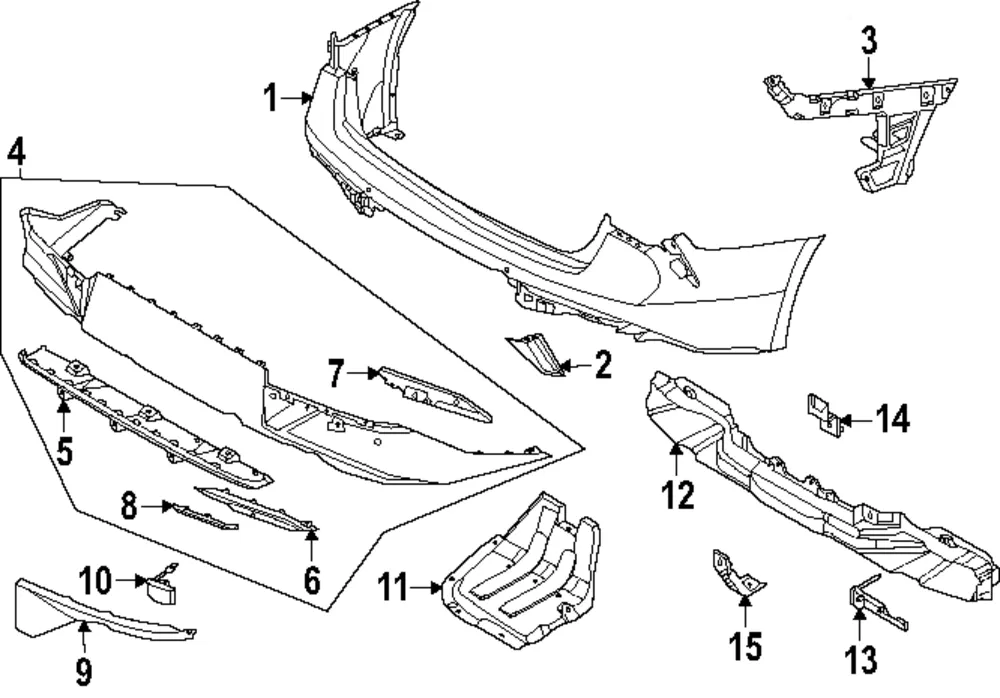 Inner Trim - Kia (866F3-L2510CAD)