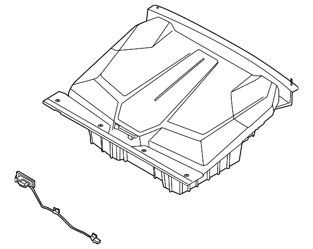Compartment Box - Kia (86710-CV100)