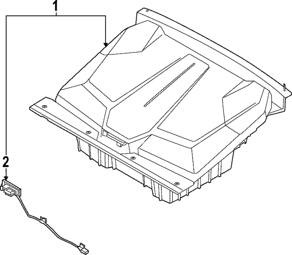 Compartment Box - Kia (86710-XG000)