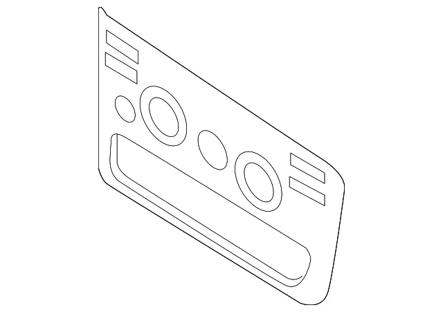 Instrument Panel Trim Panel - Volvo (8682737)
