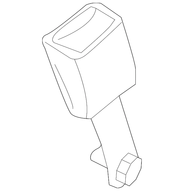 Seat Belt Receptacle - Nissan (86842-1EA5A)