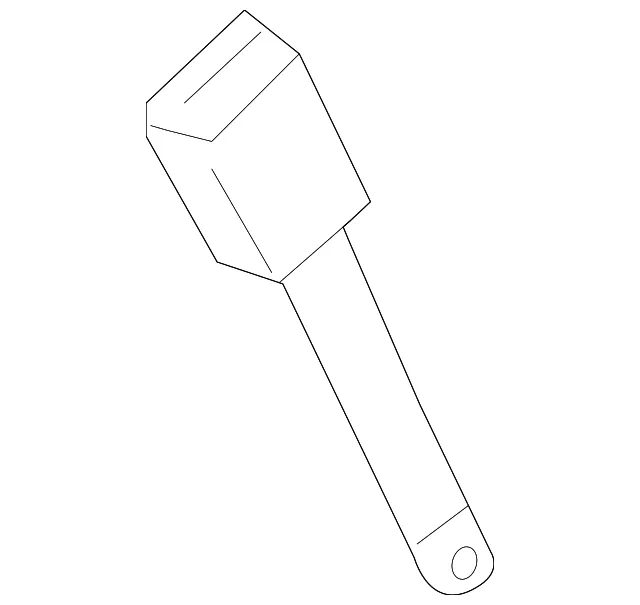 Seat Belt Receptacle - Nissan (86842-7LF9A)