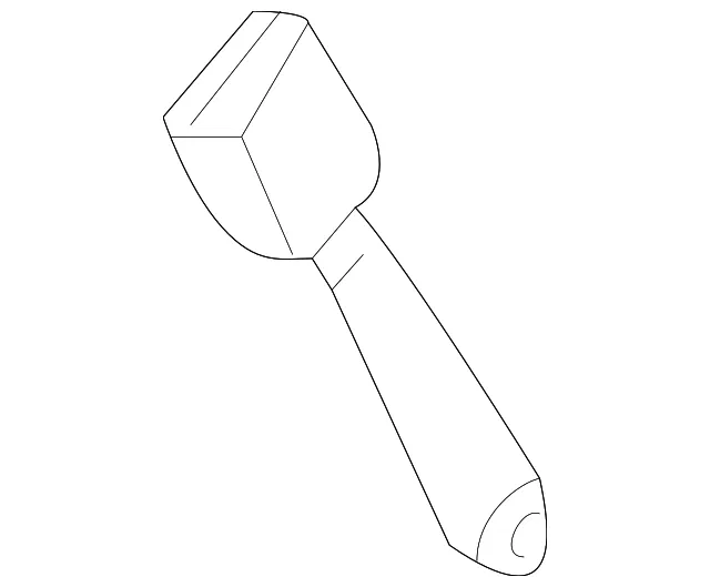 Seat Belt Receptacle - Nissan (86843-1GR0B)