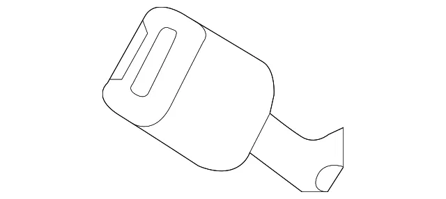 Seat Belt Receptacle - Nissan (86843-1PG1A)