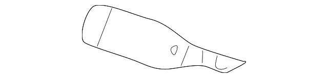 Seat Belt Receptacle - Nissan (86843-9Z492)