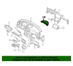 Instrument Panel Cover - Volvo (8684597) - view 4