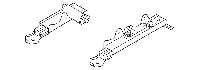 Seat Track - Passenger Side (RH) - Volvo (8686757)