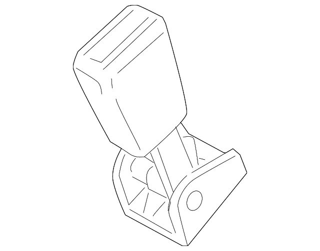 Buckle End - Driver's Side (LH) - Volvo (8686940)