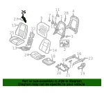 Headrest Pad - Volvo (8686969) - view 4