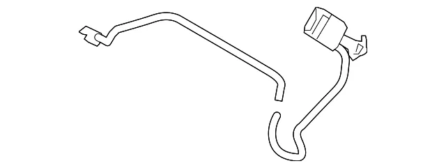 Buckle - Passenger Side (RH) - Nissan (86872-ZQ08B)