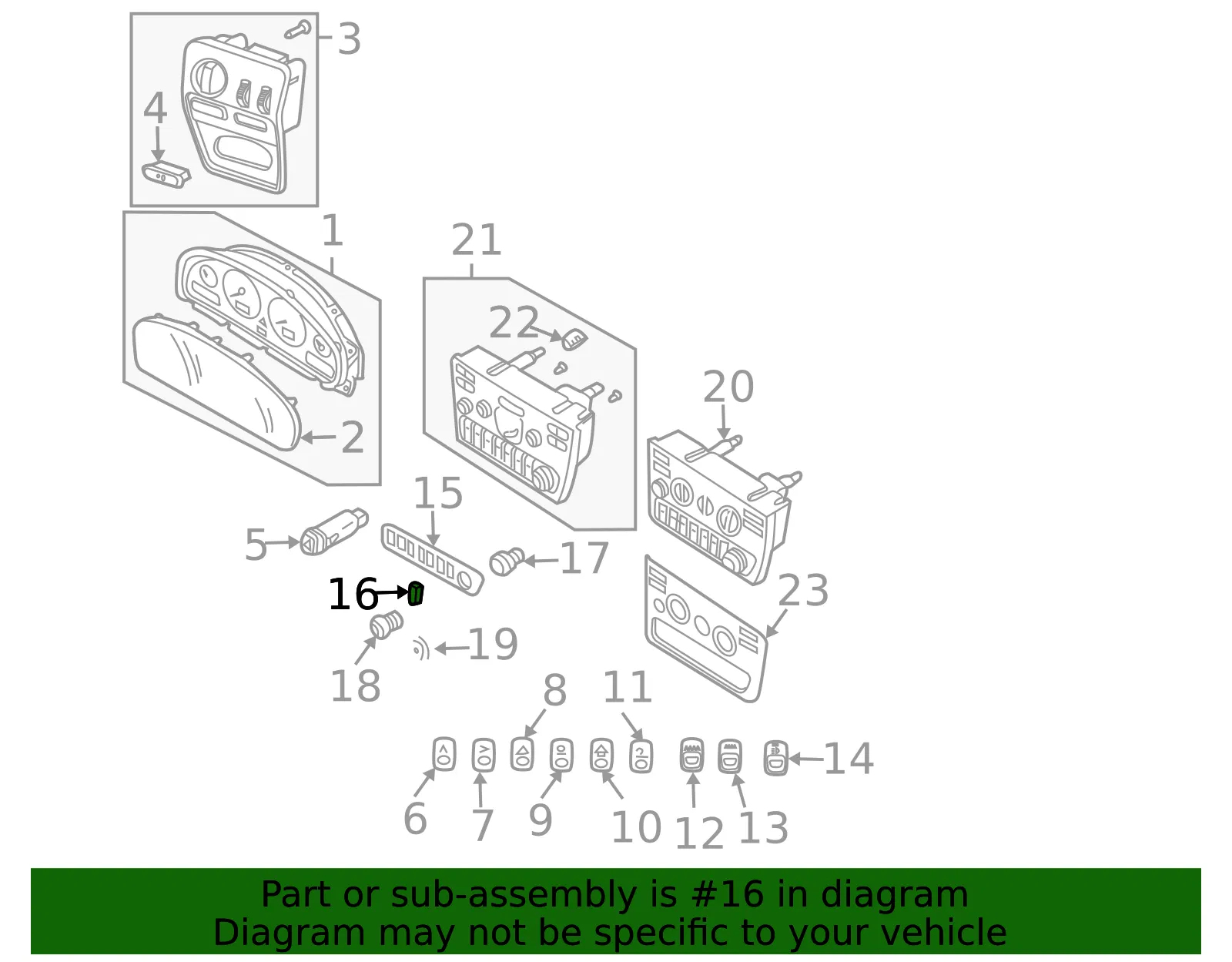 Instrument Panel Cover - Volvo (8691511) - view 3