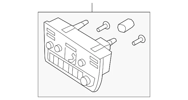Dash Control Unit - Volvo (8691952)