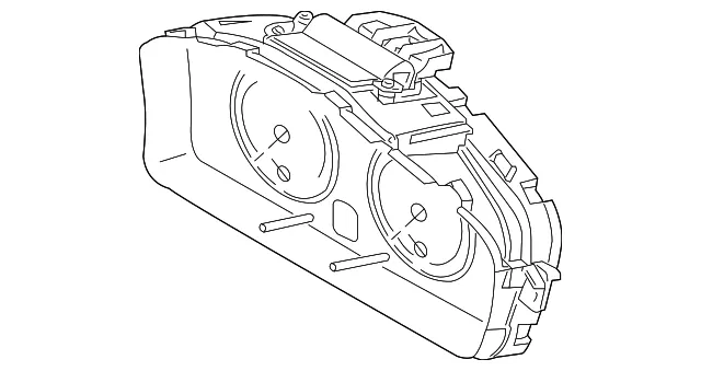 Instrument Panel Lens - Volvo (8697034)