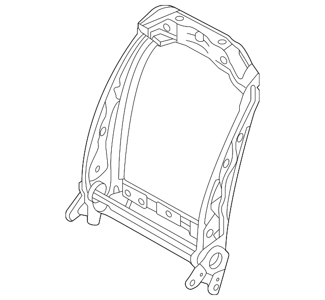 Seat Back Frame - Nissan (87104-6TM3A)