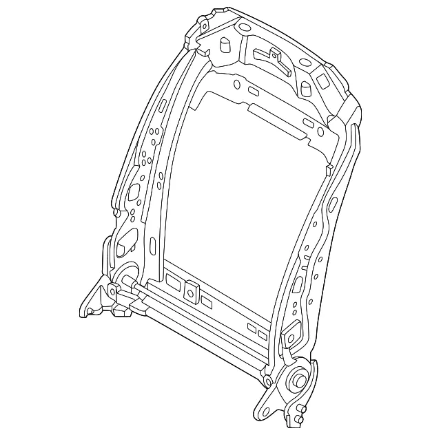 Seat Back Frame - Nissan (87104-7BF1A)