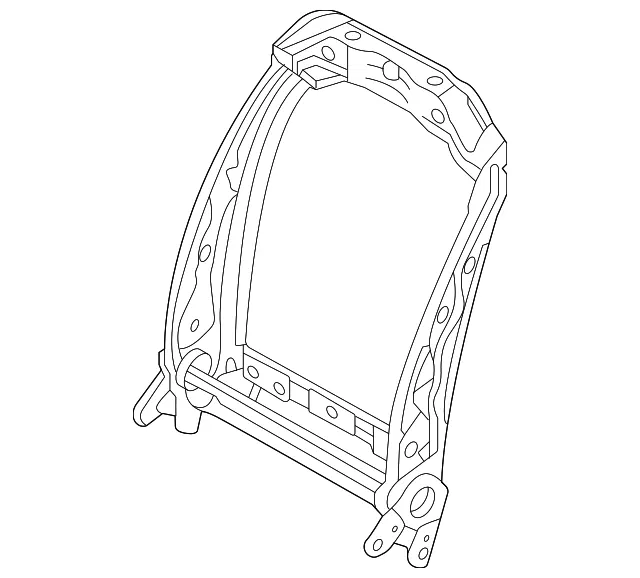 Seat Back Frame - Nissan (87154-6RM0A)