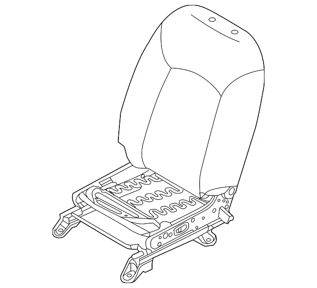 Seat Back Frame - Nissan (87154-9MD0A)