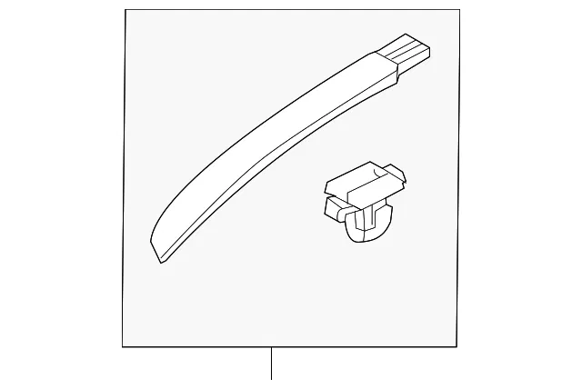 Front Trim - Passenger Side (RH) - Kia (87243-B2010)