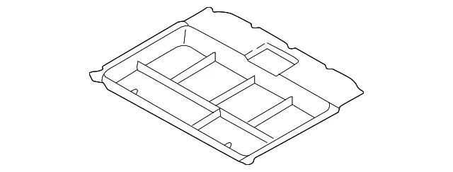 Luggage Compartment - Kia (87264-3E000CQ)