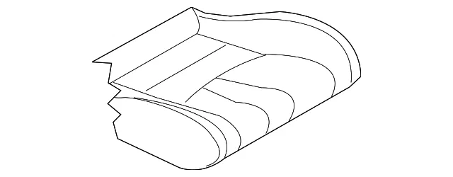Seat Cushion Foam - Nissan (87300-6GH0A)
