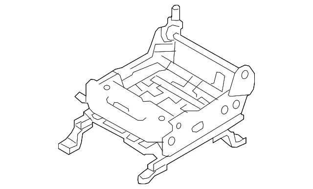 Seat Frame - Passenger Side (RH) - Nissan (87301-EZ00A)