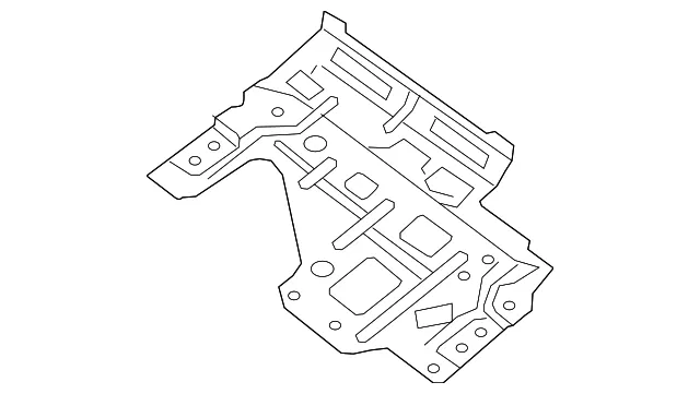 Temperature Controlled Seat Blower Motor Bracket - Nissan (87302-3JC9A)
