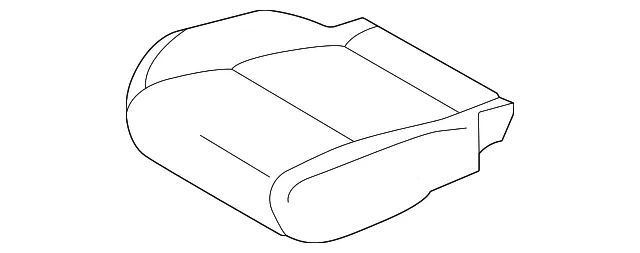Cushion Cover - Nissan (87320-6RA1B)