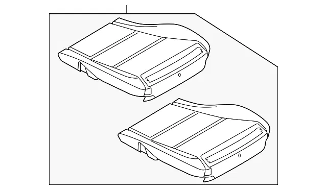 Seat Cushion Foam - Nissan (87320-9BU6D)