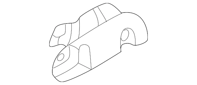 Seat Frame Bracket - Nissan (87325-6RA0A)